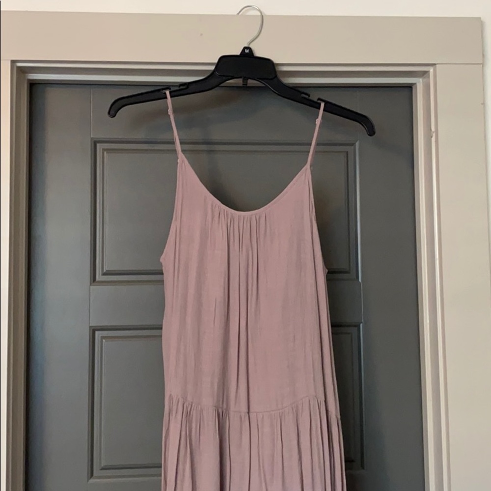 Light purple maxi dress